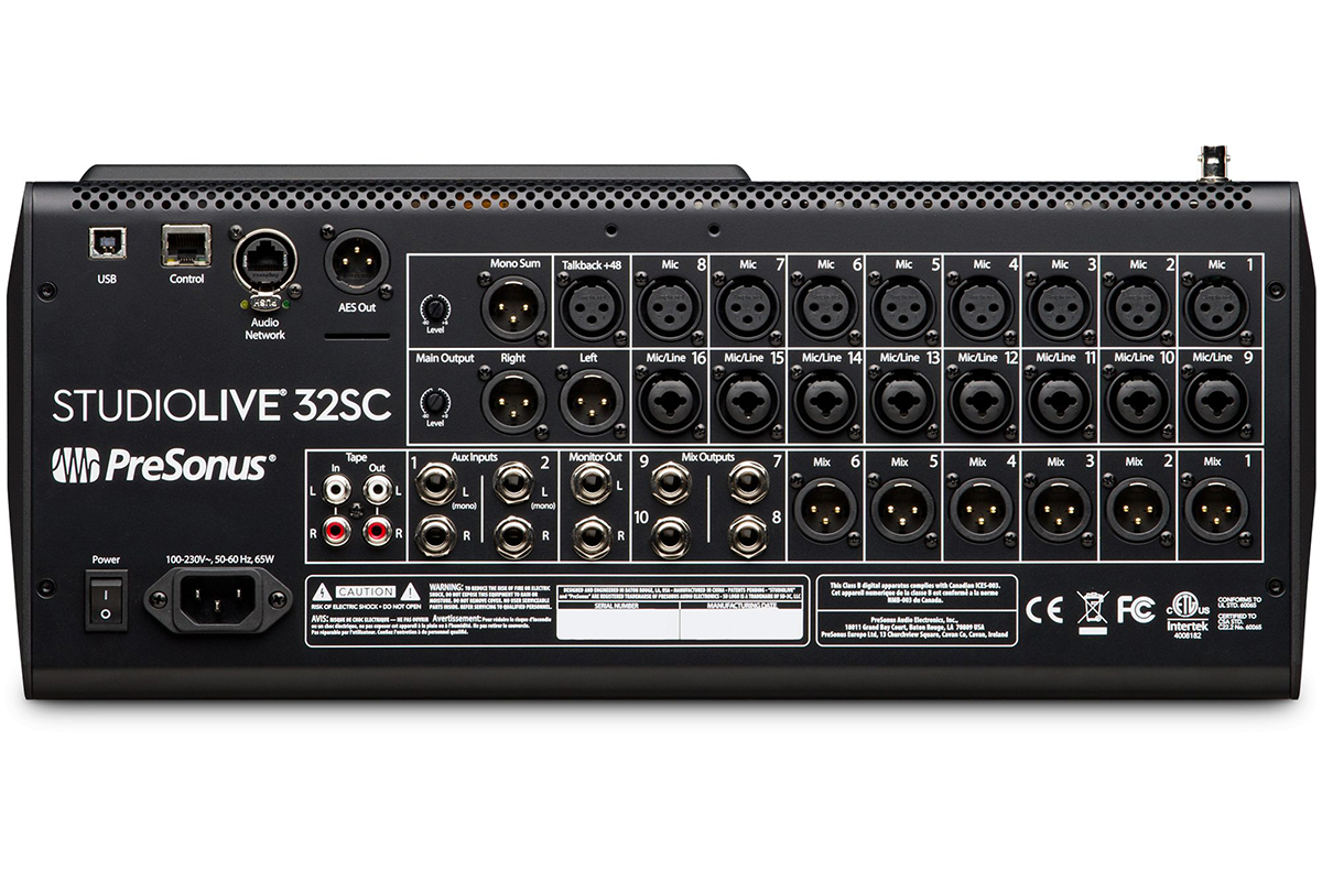 Микшерный пульт PRESONUS StudioLive 32SC